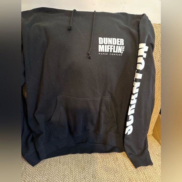 The office Dunder mufflin xl pullover hoodie - Picture 2 of 3